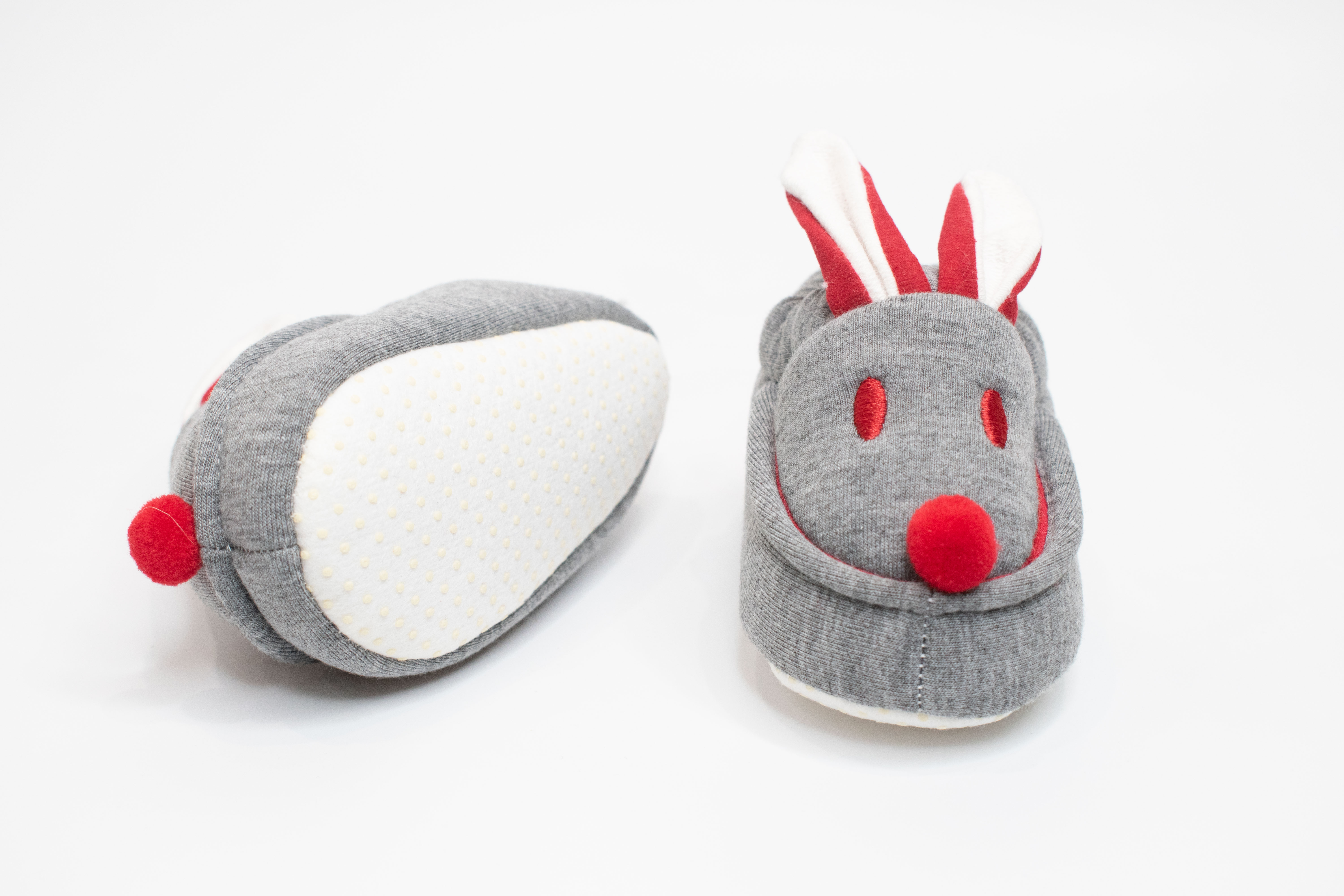 Бебешки Памучни Пантофки с Анти-Слип Подметка 2