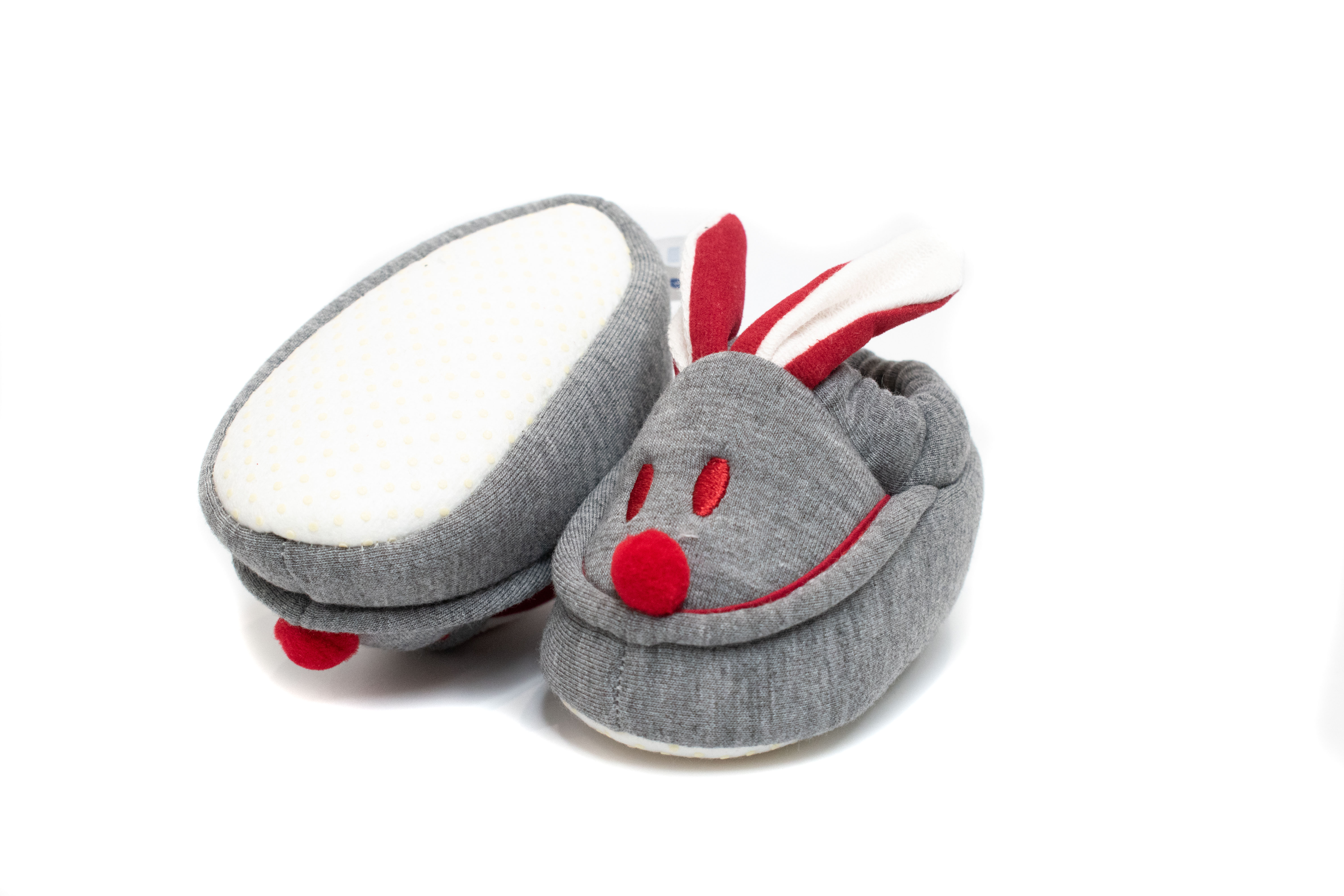 Бебешки Памучни Пантофки с Анти-Слип Подметка 4