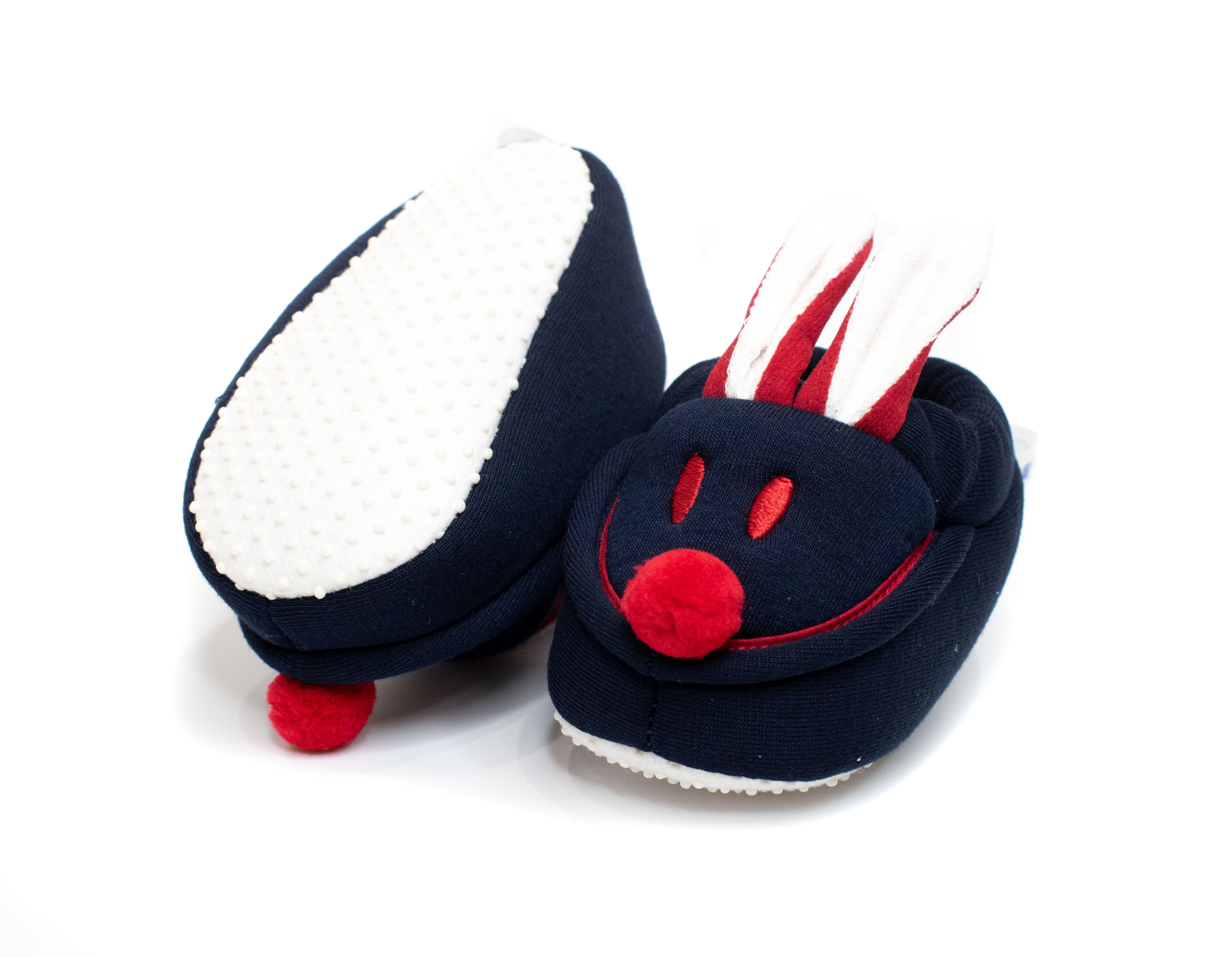 Бебешки Памучни Пантофки с Анти-Слип Подметка