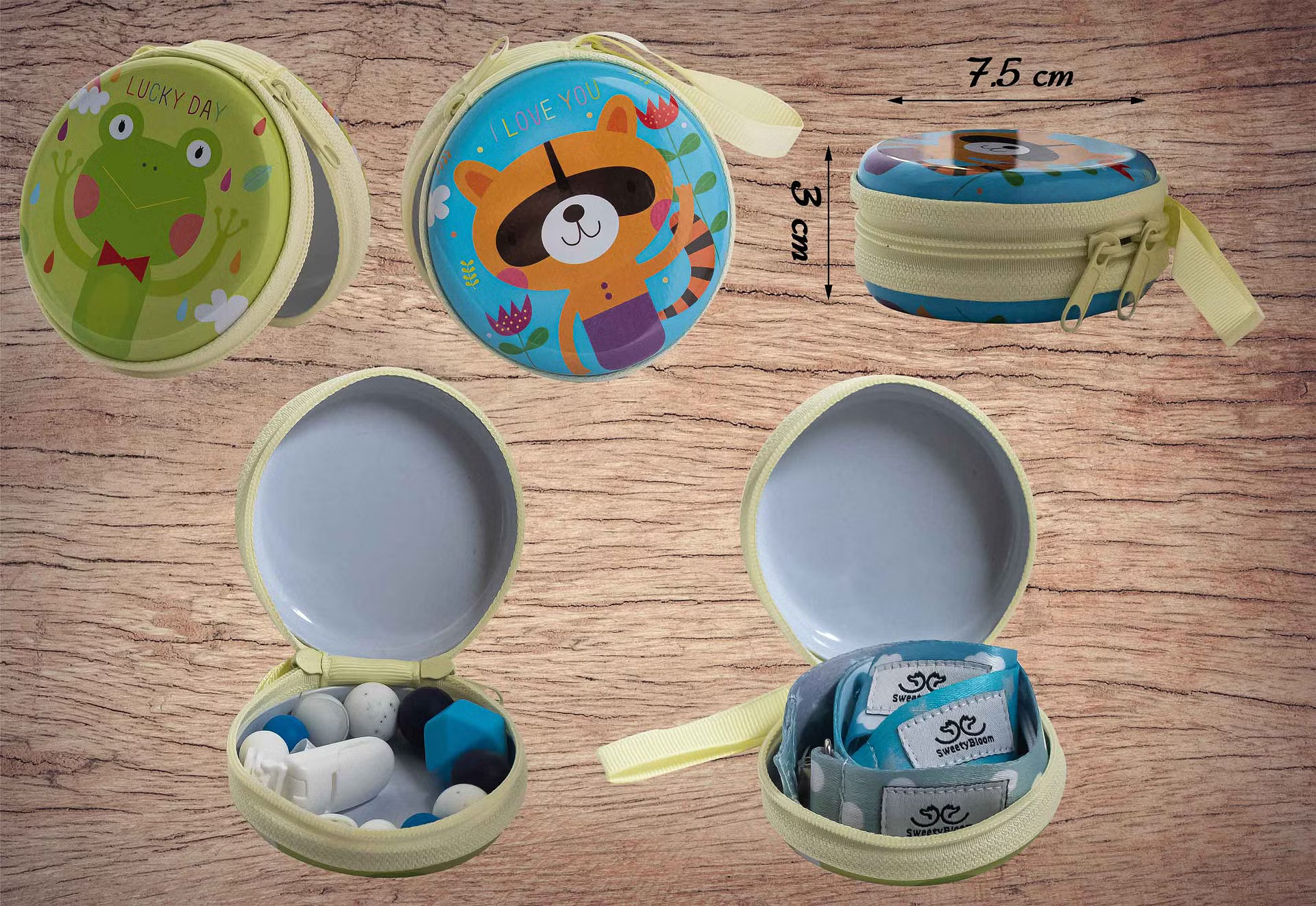 Клипсове за залъгалка, Кутии за биберон и Силиконова Чесалка за Зъби