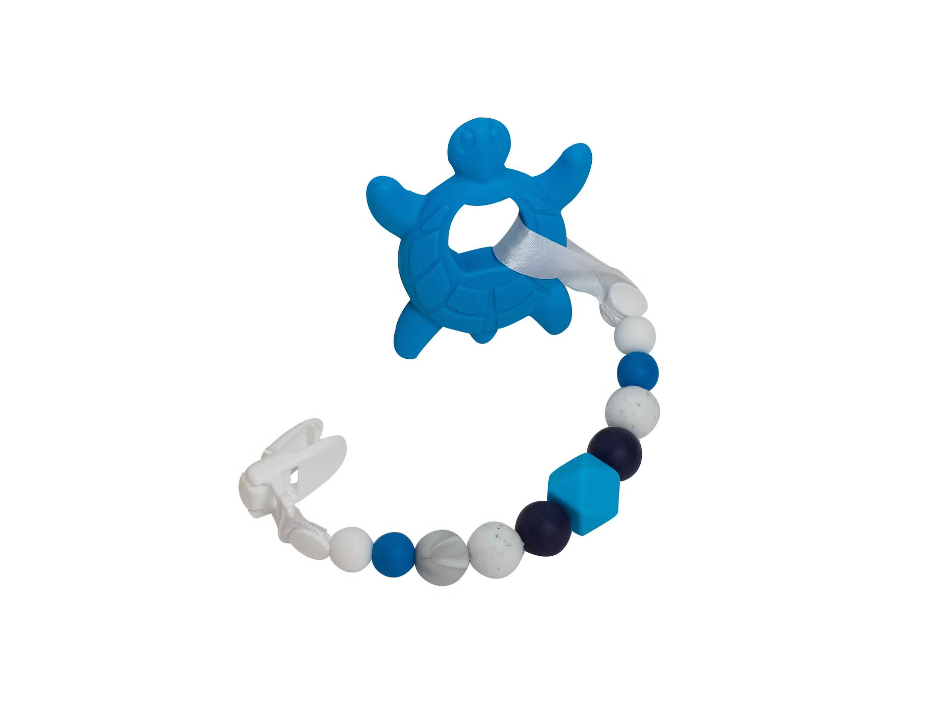 Силиконов държач за залъгалка и Силиконова Чесалка за Зъби